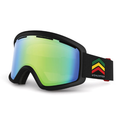 Men's Von Zipper Goggles - Von Zipper Beefy Goggles. Black Satin - Quasar Chrome Men's Von Zipper Goggles - Von Zipper Beefy Goggles. Black Satin - Quasar Chrome